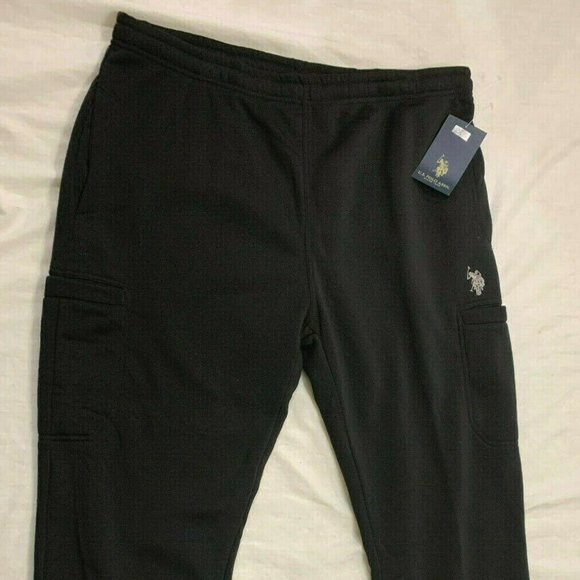 ❄️ NWT US POLO MENS SWEET FLEECE CARGO PANTS SIZE 2XL ❄️